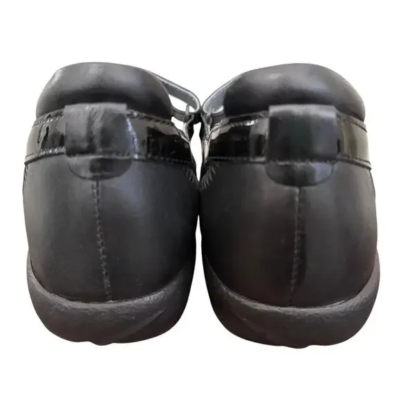 NAOT Kirei Mary Jane Shoes Black Leather US 7 Timeless Classic Comfort Coquette - Picture 3 of 11